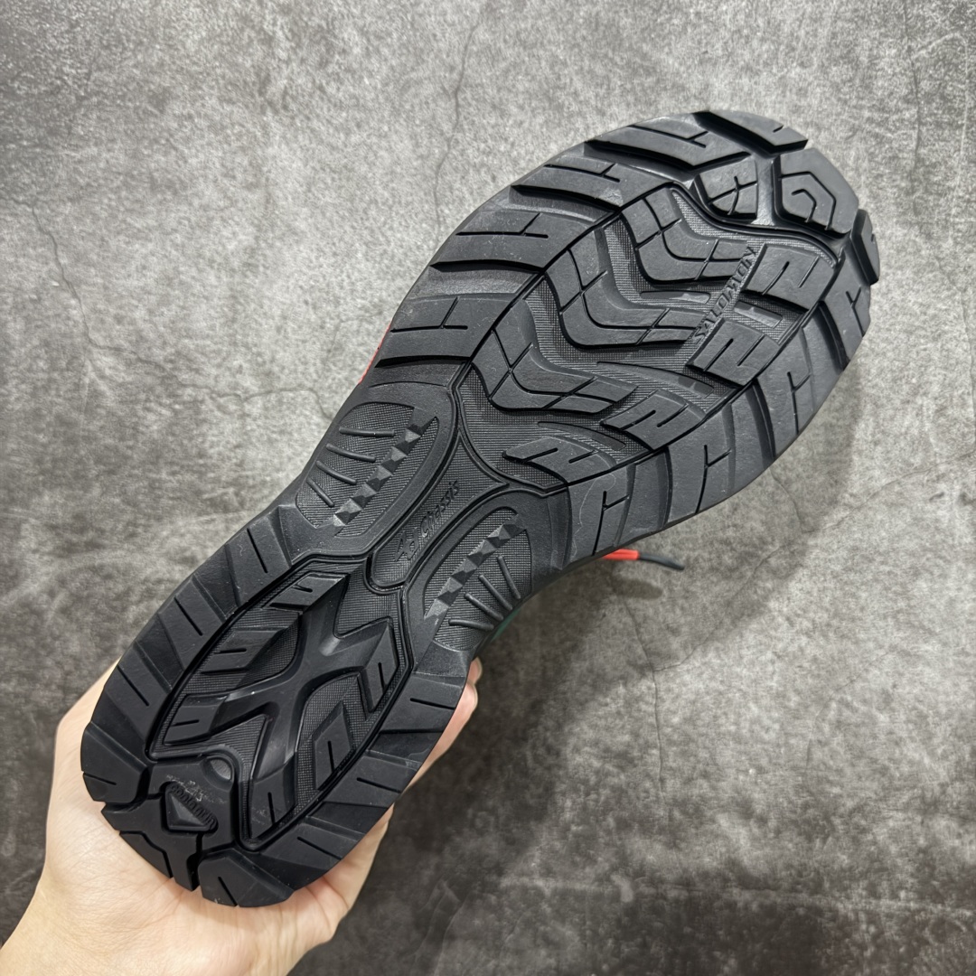 SALOMON萨洛蒙 QUEST 2 x GR10K 舒适百搭耐磨 低帮跑步鞋 男女同款 黑绿色东莞高端