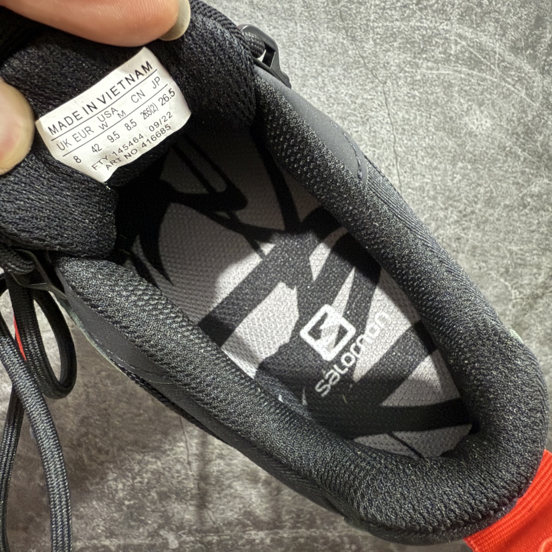 SALOMON萨洛蒙 QUEST 2 x GR10K 舒适百搭耐磨 低帮跑步鞋 男女同款 黑绿色东莞高端