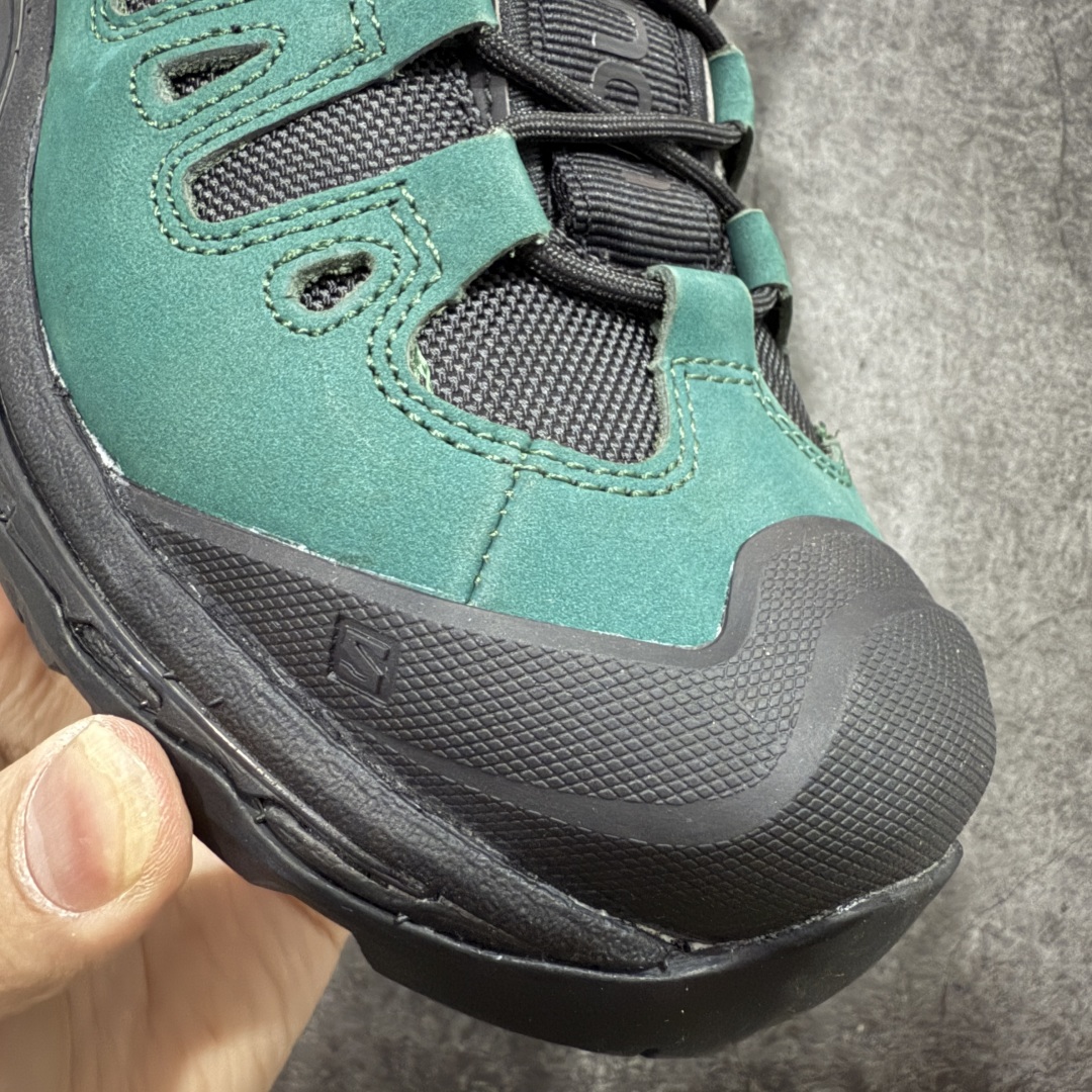 SALOMON萨洛蒙 QUEST 2 x GR10K 舒适百搭耐磨 低帮跑步鞋 男女同款 黑绿色东莞高端