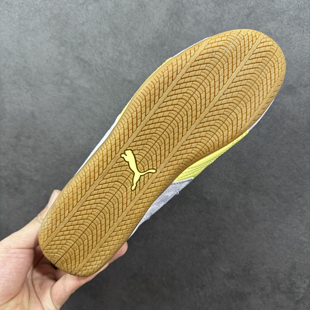 【纯原】Puma Speedcat OG 防滑耐磨低帮德训赛车板鞋孔眼底座和脚趾凸起由绒面革材料制成 支