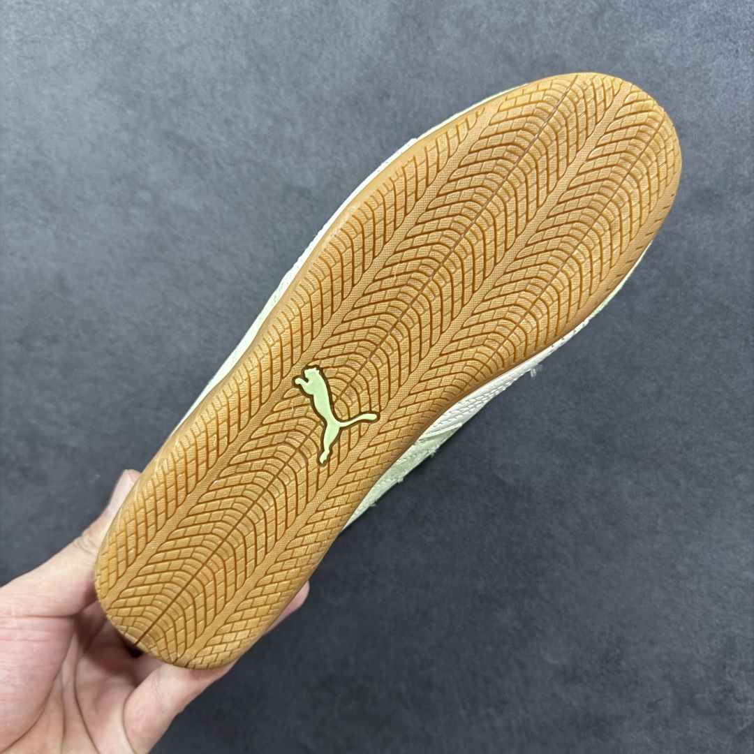 【纯原】Puma Speedcat OG 防滑耐磨低帮德训赛车板鞋孔眼底座和脚趾凸起由绒面革材料制成 支
