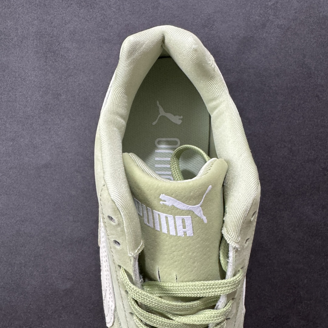 【纯原】Puma Speedcat OG 防滑耐磨低帮德训赛车板鞋孔眼底座和脚趾凸起由绒面革材料制成 支