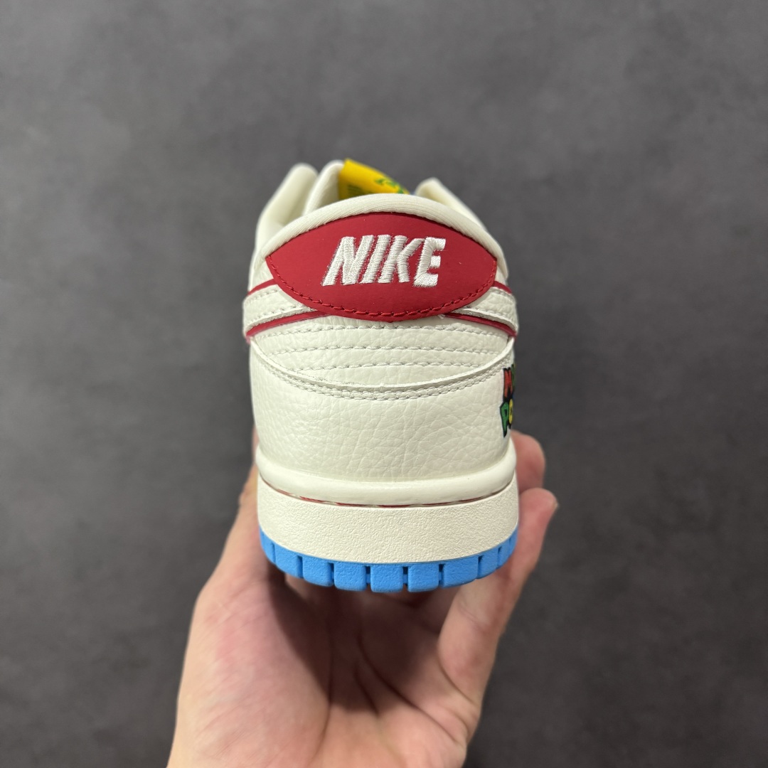图片[4]-【定制版】Nike SB Dunk Low 马里奥 三方联名 高端定制 低帮休闲板鞋  #定制鞋盒 大厂纯原品质出货 超高清洁度 皮料切割干净无任何毛边 细节完美 货号：SC0601-472  尺码：36 36.5 37.5 38 38.5 39 40 40.5 41 42 42.5 43 44 44.5 45-选品中心
