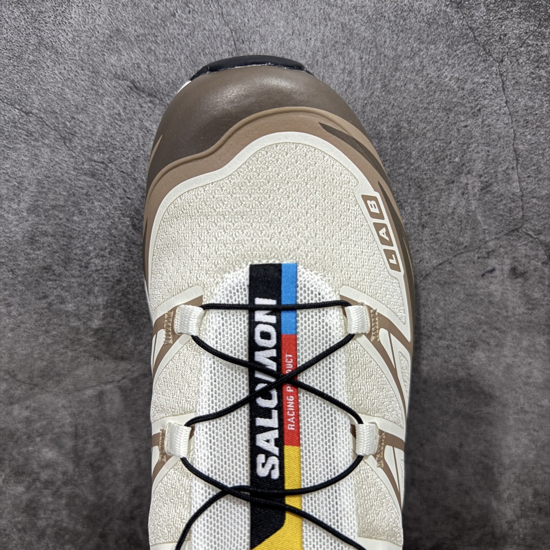 【纯原】Salomon XT-6 菇褐色 萨洛蒙复古潮流户外机能登山跑鞋 纯原外贸平台特供订单 耗时半年