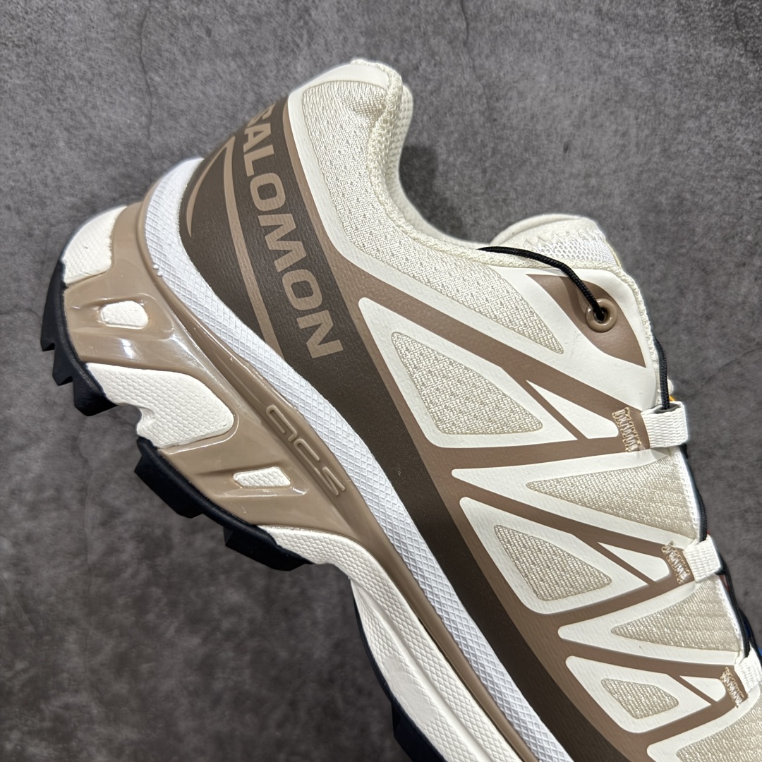 【纯原】Salomon XT-6 菇褐色 萨洛蒙复古潮流户外机能登山跑鞋 纯原外贸平台特供订单 耗时半年