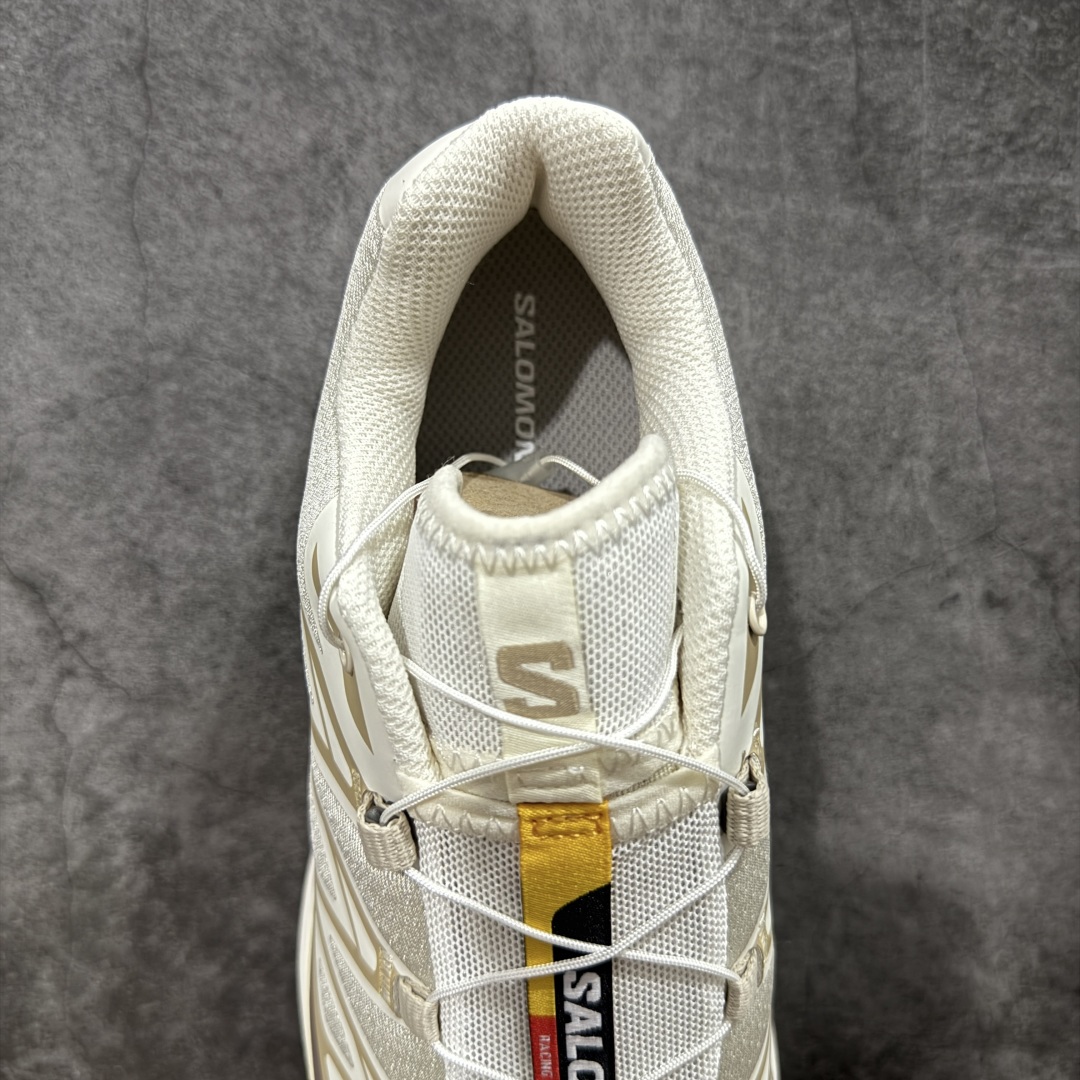 【纯原】Salomon XT-6 米棕色 萨洛蒙复古潮流户外机能登山跑鞋 纯原外贸平台特供订单 耗时半年