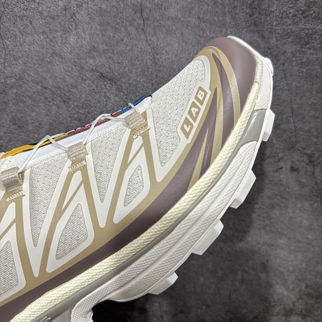 【纯原】Salomon XT-6 米棕色 萨洛蒙复古潮流户外机能登山跑鞋 纯原外贸平台特供订单 耗时半年