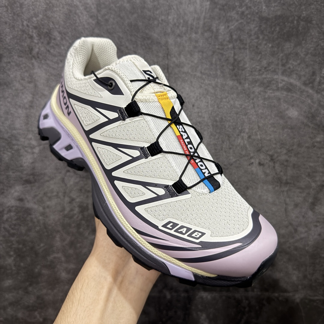 【纯原】Salomon XT-6 香芋紫 萨洛蒙复古潮流户外机能登山跑鞋 纯原外贸平台特供订单 耗时半年