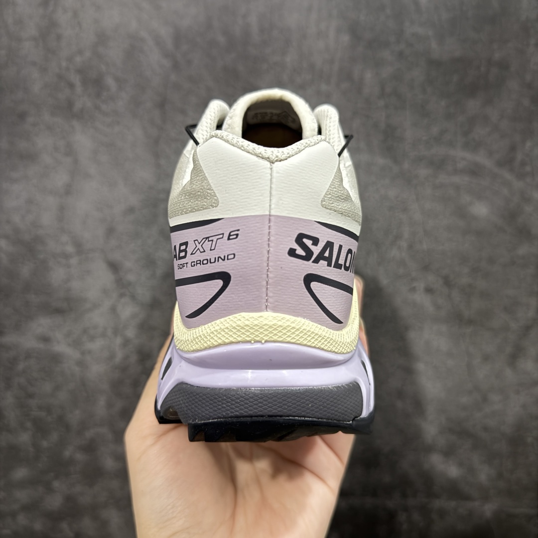 【纯原】Salomon XT-6 香芋紫 萨洛蒙复古潮流户外机能登山跑鞋 纯原外贸平台特供订单 耗时半年
