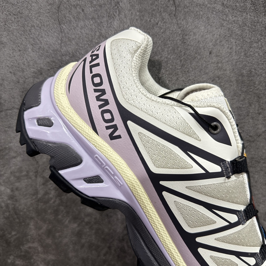 【纯原】Salomon XT-6 香芋紫 萨洛蒙复古潮流户外机能登山跑鞋 纯原外贸平台特供订单 耗时半年