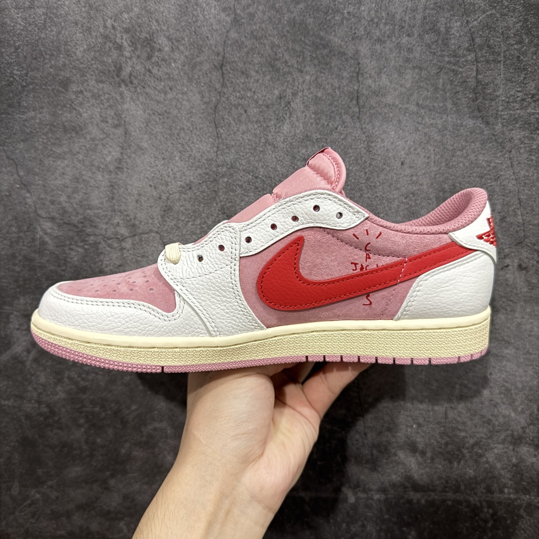 【纯原】Travis Scott x Air Jordan AJ1 Low OG SP TS联名9.0 