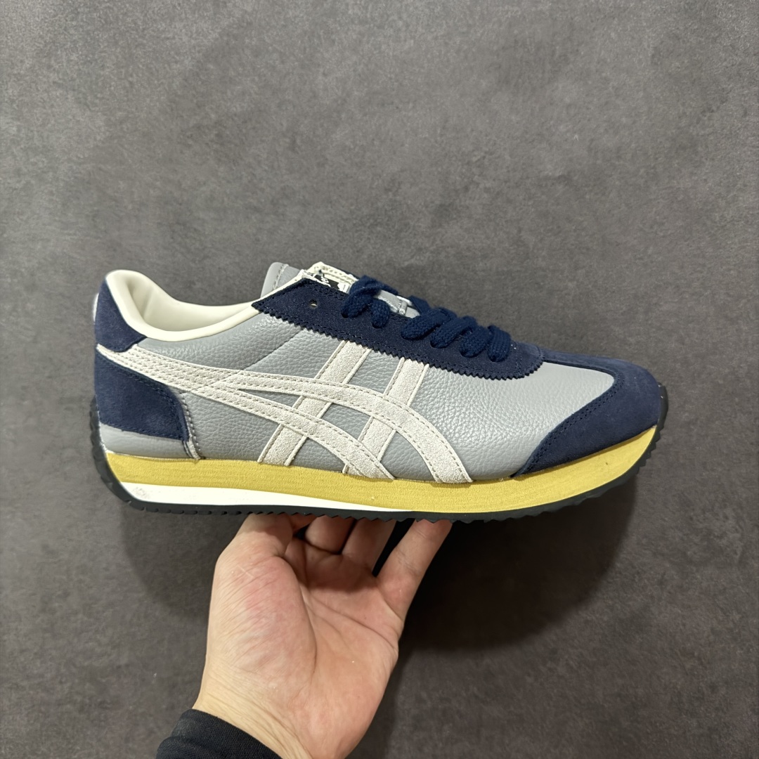【公司级】ASICS CALIFORNIA 78 VIN 亚瑟士 超轻量专业运动慢跑鞋 皮面鞋面材质 MD缓震加RB大底#升级 FF BLAST PLUS全新缓震中底部位科技材质,外置高耐磨橡胶外底# 稳步升级,跑出节奏 货号:1183C443-400 尺码:36-45带半码 编码:FSB230240-选品中心