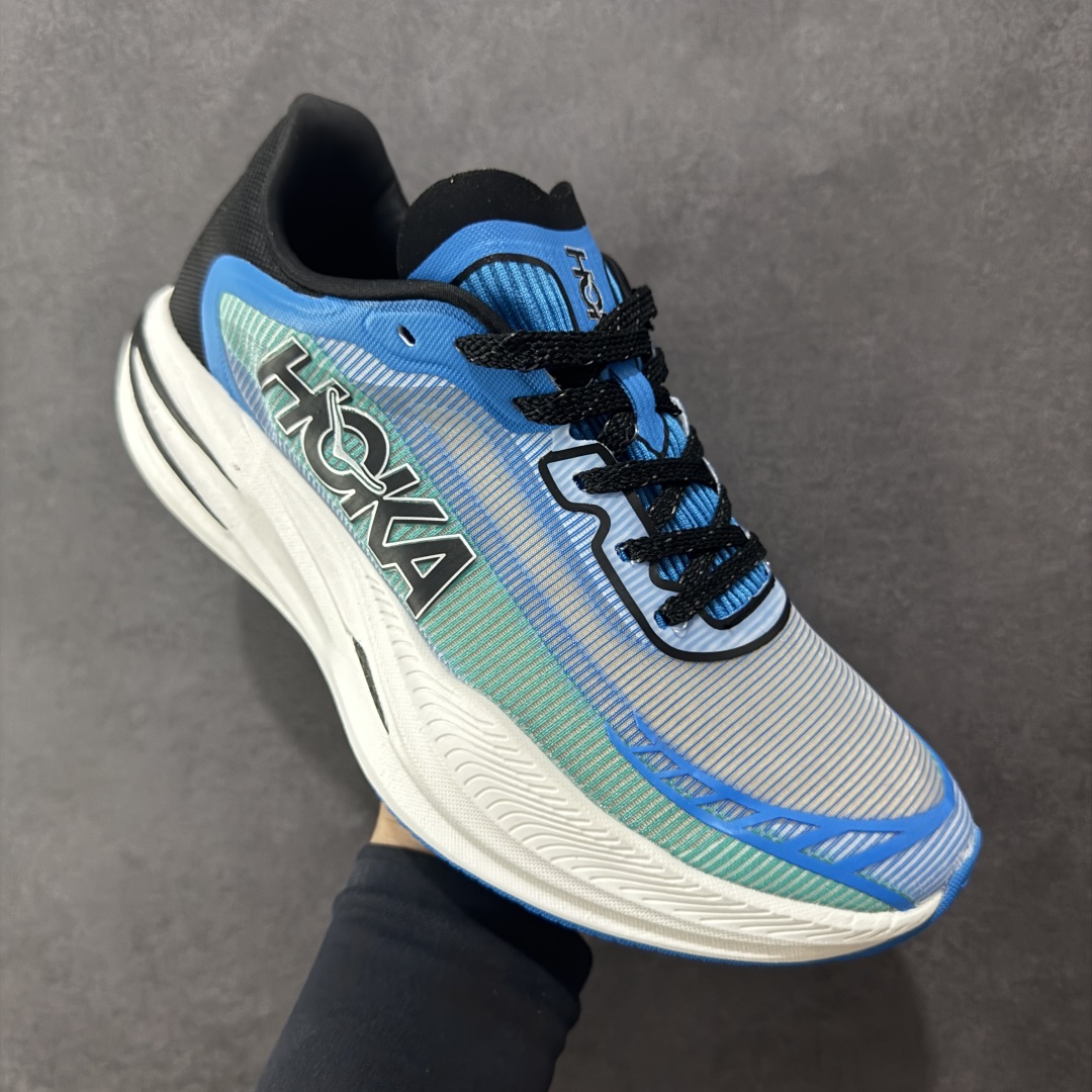 【纯原】HOKA U CIELO X1 2.0 新一代旗舰竞速运动跑鞋 中底泡棉科技以及几何学，设计符合