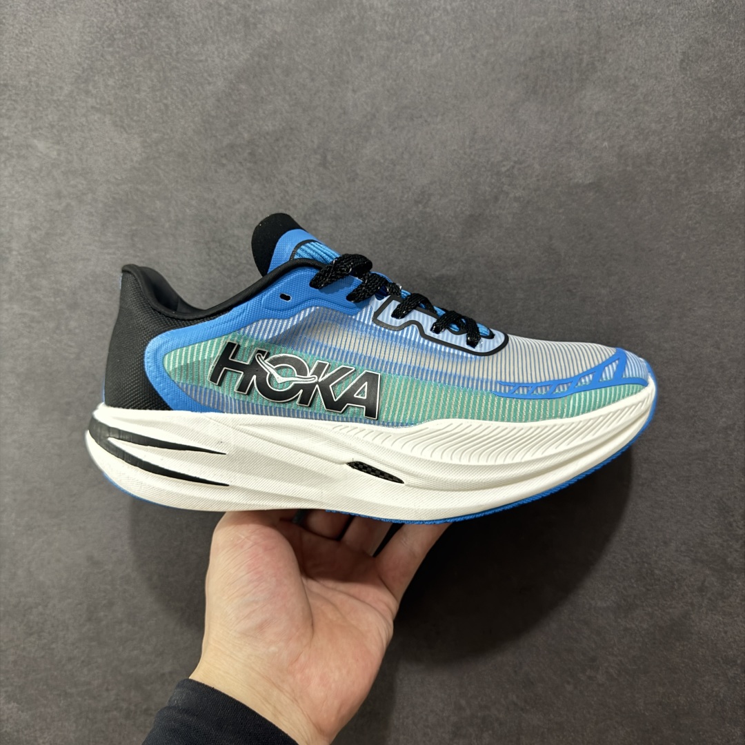 【纯原】HOKA U CIELO X1 2.0 新一代旗舰竞速运动跑鞋 中底泡棉科技以及几何学，设计符合