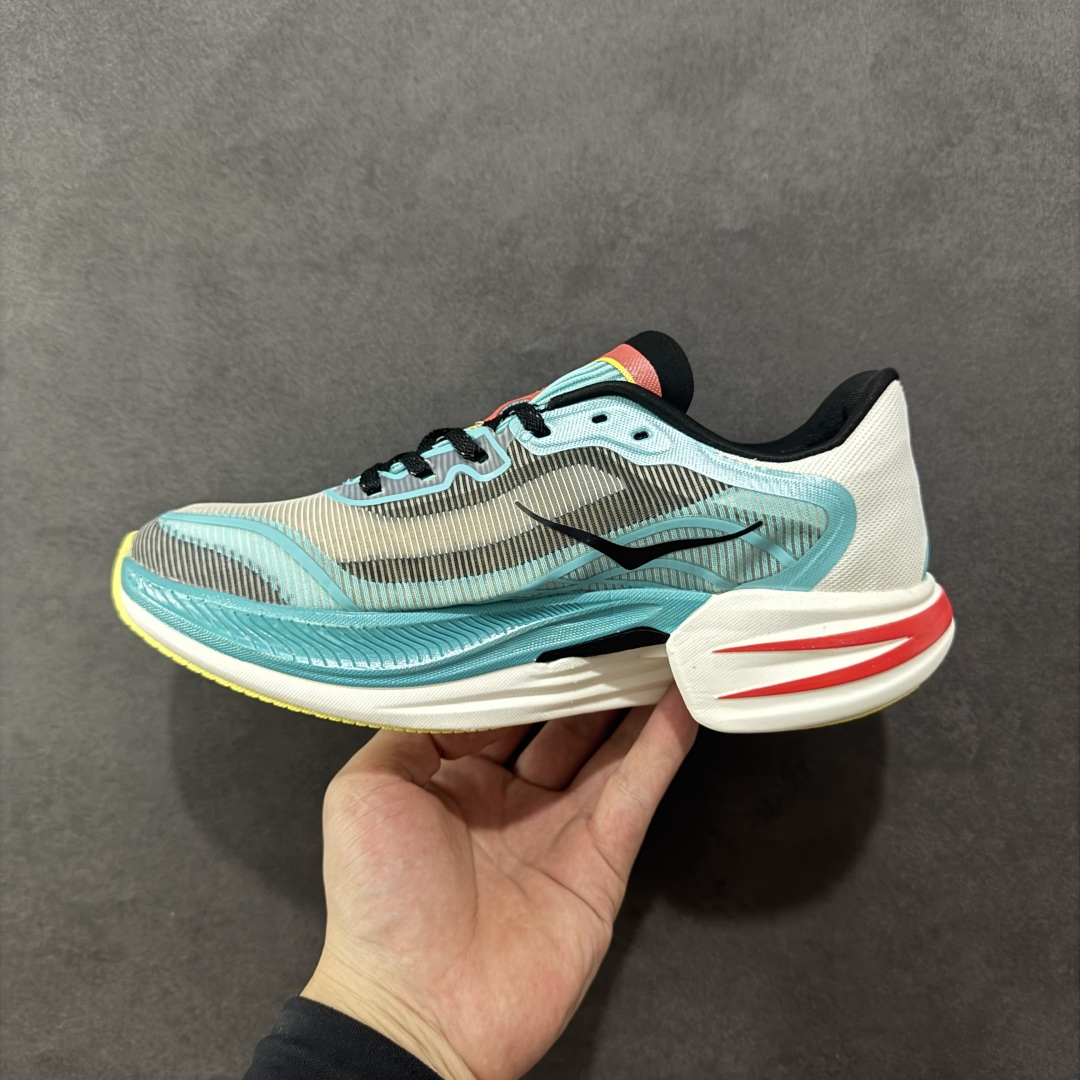 【纯原】HOKA U CIELO X1 2.0 新一代旗舰竞速运动跑鞋 中底泡棉科技以及几何学，设计符合