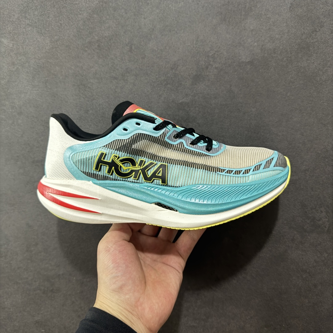 【纯原】HOKA U CIELO X1 2.0 新一代旗舰竞速运动跑鞋 中底泡棉科技以及几何学，设计符合