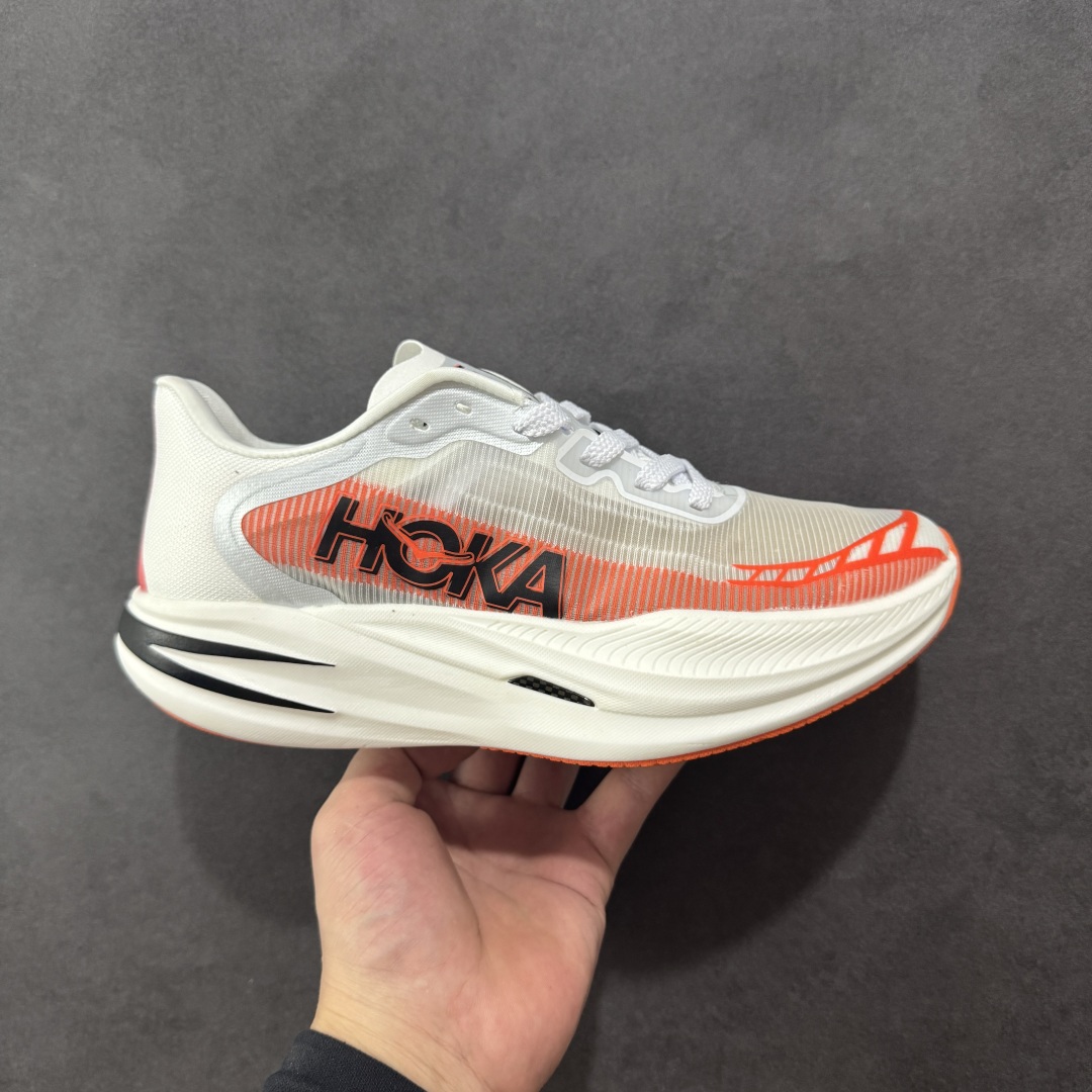 【纯原】HOKA U CIELO X1 2.0 新一代旗舰竞速运动跑鞋 中底泡棉科技以及几何学，设计符合