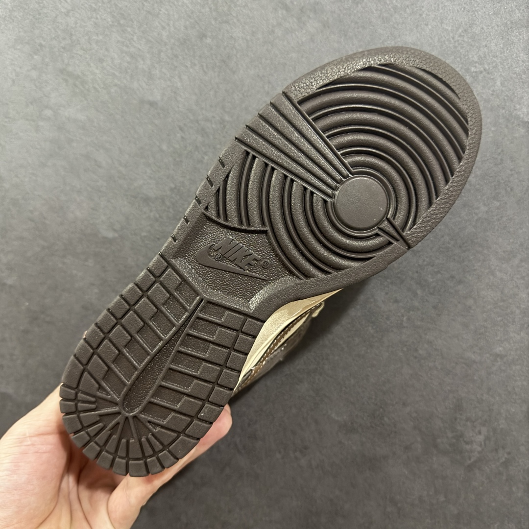 终端放店【纯原】Fear of God 福神 Nike SB Dunk Low“ 灰棕” 周年高端定制 