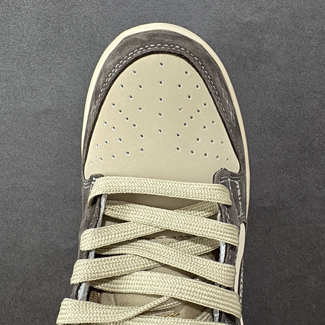 终端放店【纯原】Fear of God 福神 Nike SB Dunk Low“ 灰棕” 周年高端定制 