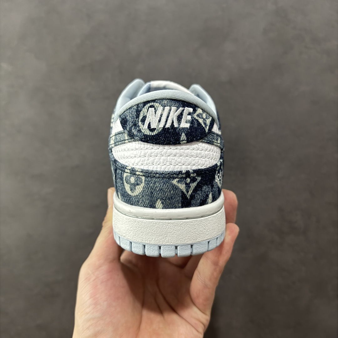【纯原】Nike SB Dunk Low LV联名 扎染牛仔 周年高端定制 低帮休闲板鞋#定制鞋盒 大厂