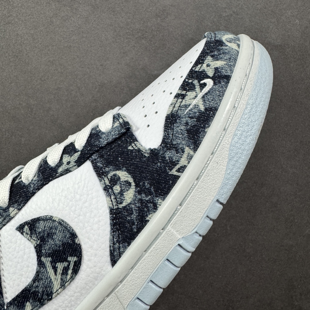 【纯原】Nike SB Dunk Low LV联名 扎染牛仔 周年高端定制 低帮休闲板鞋#定制鞋盒 大厂