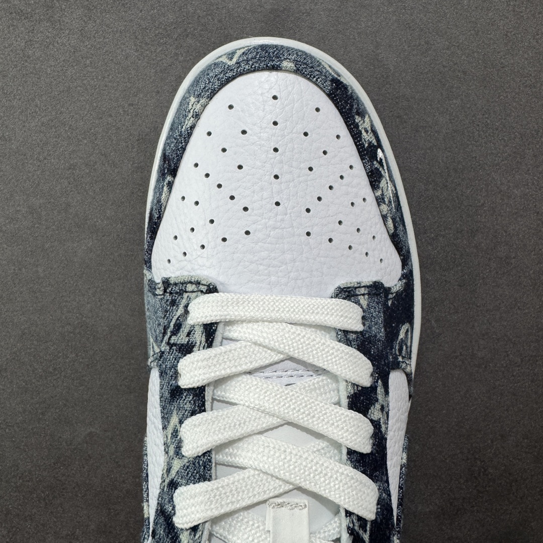 【纯原】Nike SB Dunk Low LV联名 扎染牛仔 周年高端定制 低帮休闲板鞋#定制鞋盒 大厂