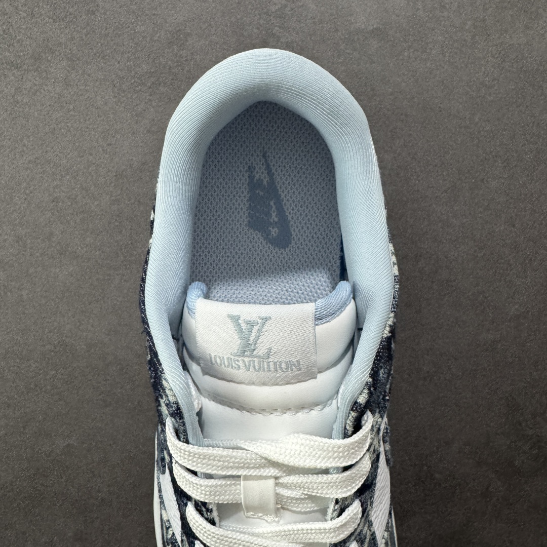 【纯原】Nike SB Dunk Low LV联名 扎染牛仔 周年高端定制 低帮休闲板鞋#定制鞋盒 大厂