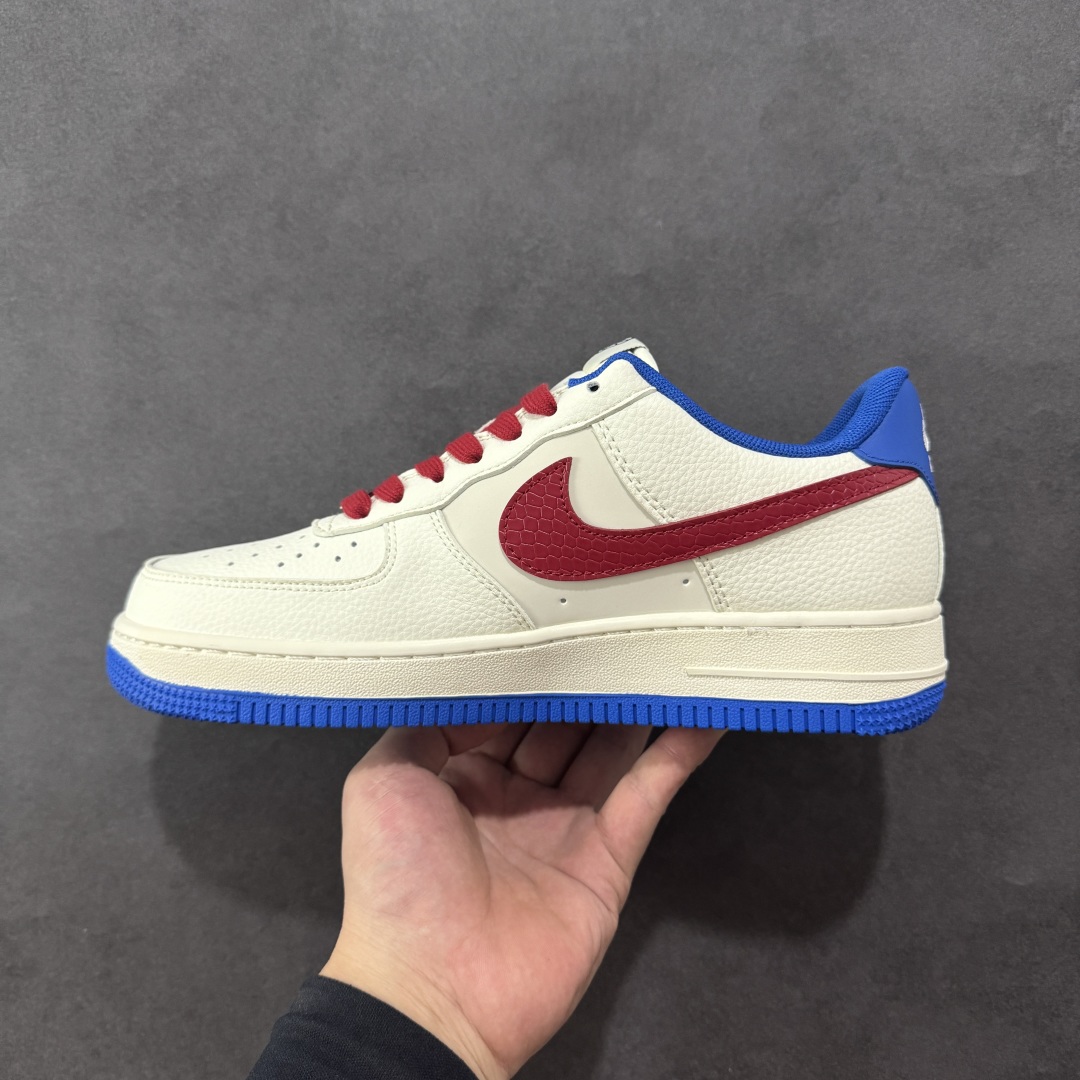 【纯原】Nike Air Force 1 '07 Low “NBA联名——快船米蓝红”空军一号 低帮 运