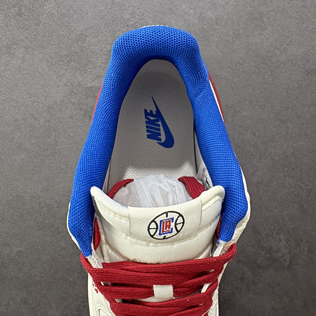 【纯原】Nike Air Force 1 '07 Low “NBA联名——快船米蓝红”空军一号 低帮 运