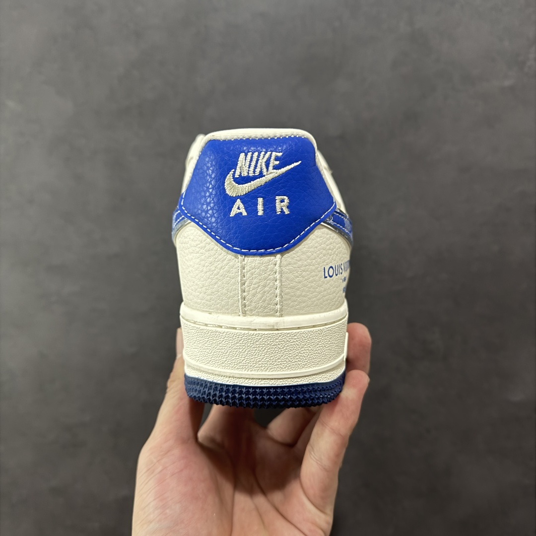 【纯原】Nike Air Force 1 '07 Low “路易威登LV联名--- 米白蓝帆布印花” 高