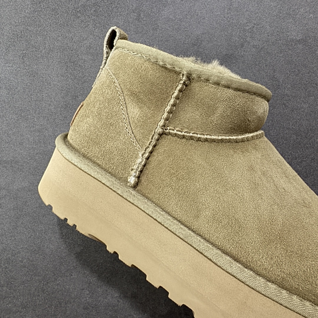 图片[6]-【顶级Y版】UGG 5092 经典秋冬羊皮毛一体雪地靴 周冬雨厚底3cm 桑坡大厂直供 拒绝高利润 区别杀猪版本 隆丰A级澳洲进口羊皮毛一体 完全遵循ZP工艺流程 代工厂原厂版师 秉承无原鞋不开发选择 注重每一处细节 市面最正版型 TREADLITE\”轻翼\”科技外底 轻便/耐用/柔韧/桩型 翻毛皮鞋面 细腻亲肤再生聚酯纤维滚边 舒适易打理 保暖性佳 UGG plush™ 里衬和内底 茸软亲肤 舒适暖足 经典鞋型搭配轻盈厚底 稳稳拿捏秋冬出街时髦造型 Treadlite by UGG 轻翼大底 轻盈缓震 为双足减负 舒适轻便 助你轻松畅玩整天 尺码：35 36 37 38 39 40-选品中心