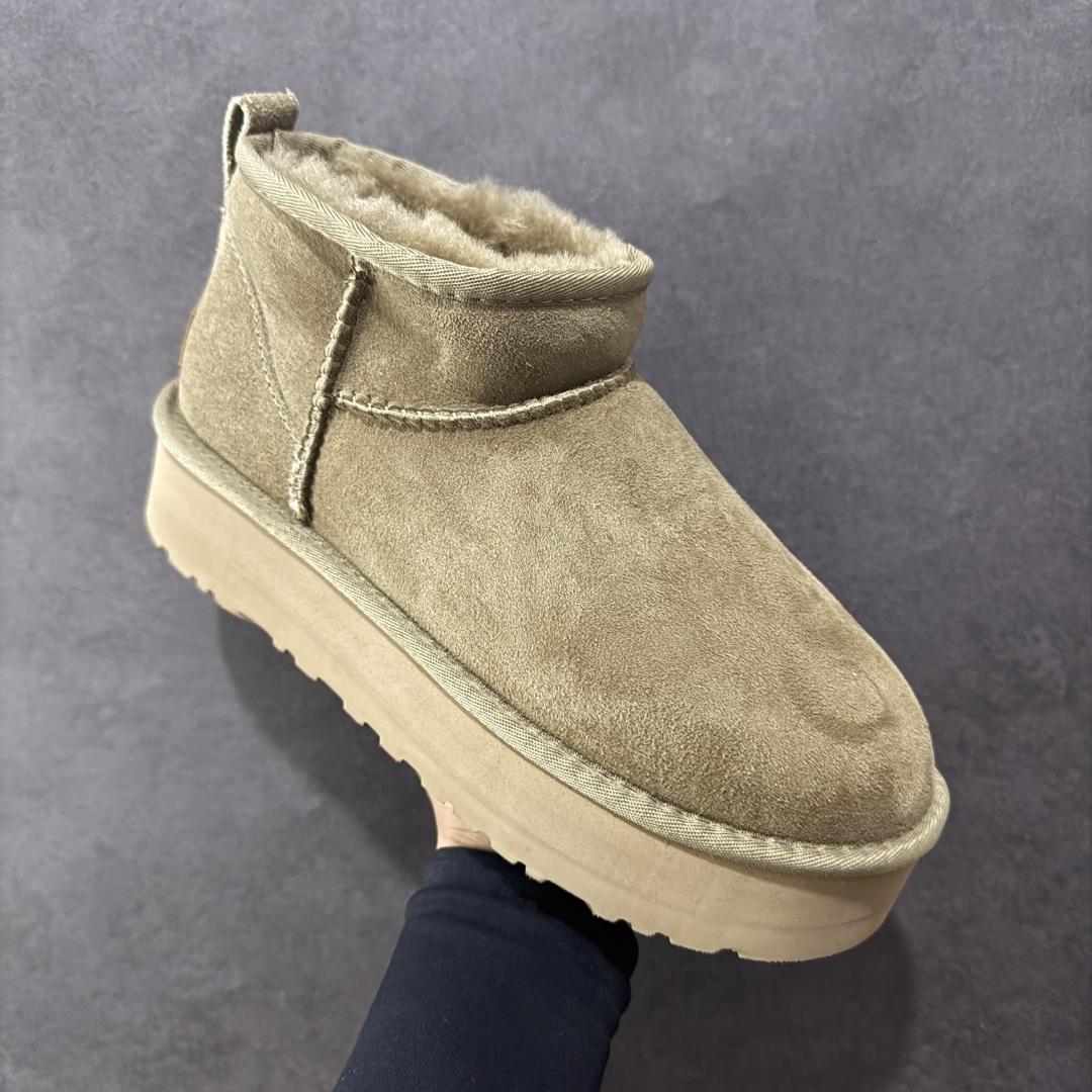 图片[3]-【顶级Y版】UGG 5092 经典秋冬羊皮毛一体雪地靴 周冬雨厚底3cm 桑坡大厂直供 拒绝高利润 区别杀猪版本 隆丰A级澳洲进口羊皮毛一体 完全遵循ZP工艺流程 代工厂原厂版师 秉承无原鞋不开发选择 注重每一处细节 市面最正版型 TREADLITE\”轻翼\”科技外底 轻便/耐用/柔韧/桩型 翻毛皮鞋面 细腻亲肤再生聚酯纤维滚边 舒适易打理 保暖性佳 UGG plush™ 里衬和内底 茸软亲肤 舒适暖足 经典鞋型搭配轻盈厚底 稳稳拿捏秋冬出街时髦造型 Treadlite by UGG 轻翼大底 轻盈缓震 为双足减负 舒适轻便 助你轻松畅玩整天 尺码：35 36 37 38 39 40-选品中心