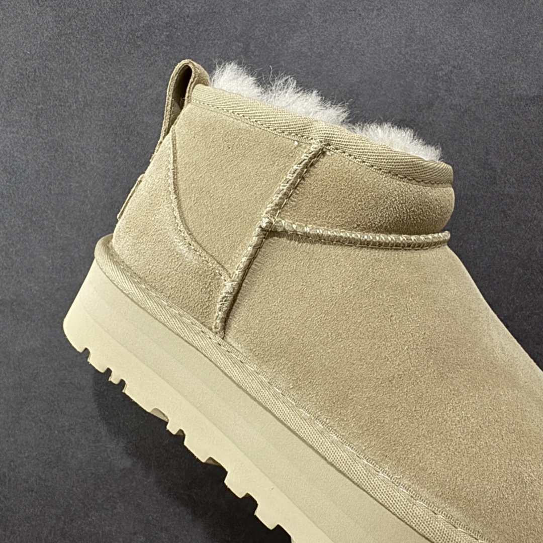 图片[6]-【顶级Y版】UGG 5092 经典秋冬羊皮毛一体雪地靴 周冬雨厚底3cm 桑坡大厂直供 拒绝高利润 区别杀猪版本 隆丰A级澳洲进口羊皮毛一体 完全遵循ZP工艺流程 代工厂原厂版师 秉承无原鞋不开发选择 注重每一处细节 市面最正版型 TREADLITE\”轻翼\”科技外底 轻便/耐用/柔韧/桩型 翻毛皮鞋面 细腻亲肤再生聚酯纤维滚边 舒适易打理 保暖性佳 UGG plush™ 里衬和内底 茸软亲肤 舒适暖足 经典鞋型搭配轻盈厚底 稳稳拿捏秋冬出街时髦造型 Treadlite by UGG 轻翼大底 轻盈缓震 为双足减负 舒适轻便 助你轻松畅玩整天 尺码：35 36 37 38 39 40-选品中心