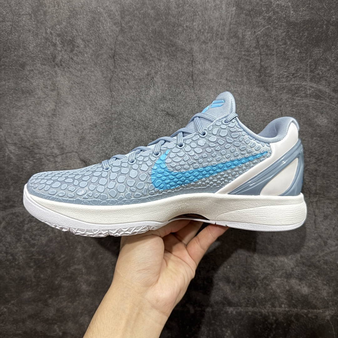 【纯原】NK Zoom Kobe 6 Protro 科比六代 克拉克北卡蓝 IO3672-400 纯原海