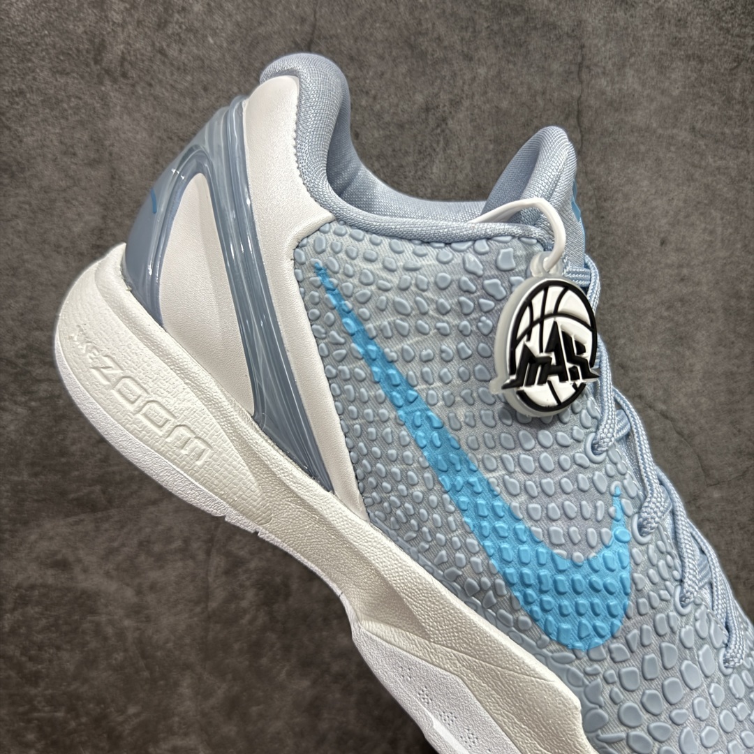 【纯原】NK Zoom Kobe 6 Protro 科比六代 克拉克北卡蓝 IO3672-400 纯原海