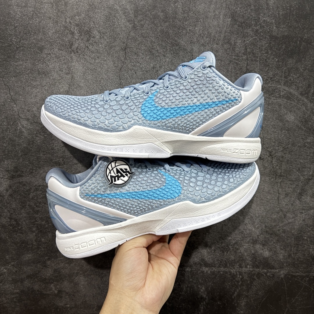 【纯原】NK Zoom Kobe 6 Protro 科比六代 克拉克北卡蓝 IO3672-400 纯原海