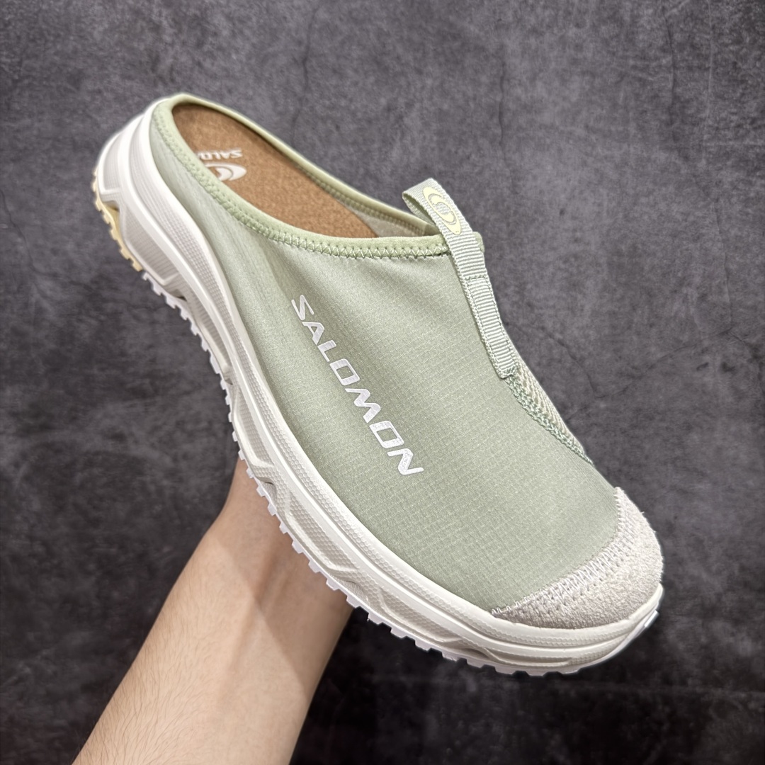 【666版本】Salomon RX Slide 3.0 萨洛蒙舒适百搭防磨防滑包头拖鞋 原鞋购入开发 独