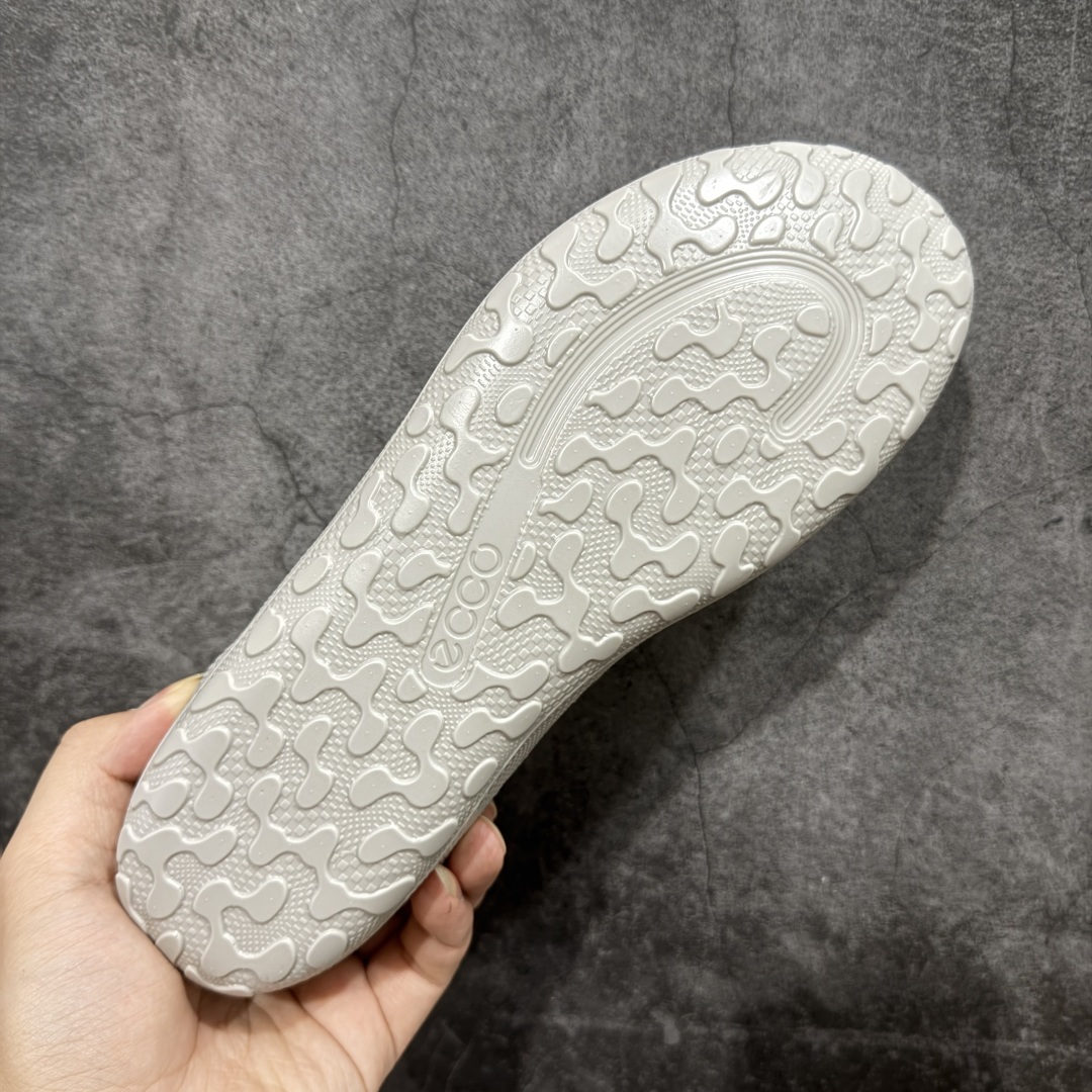 【纯原】ECCO爱步 BIOM LITE 皮革系带时尚耐磨低帮 户外功能鞋 ECCO以三大核心特征为依托