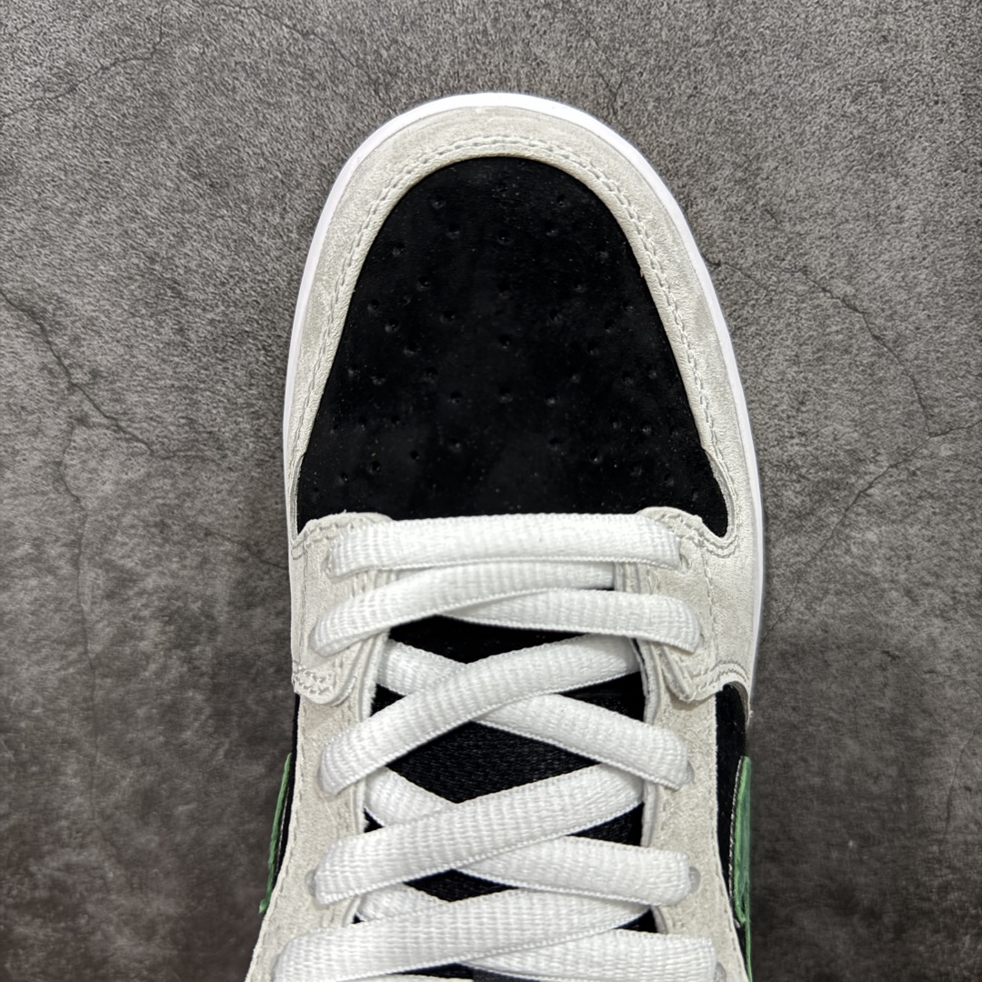 【纯原】Nike SB Dunk Low 灰绿黑 纯原大厂出品 极力推荐 原装头层材料 独家版型蒸餾加工