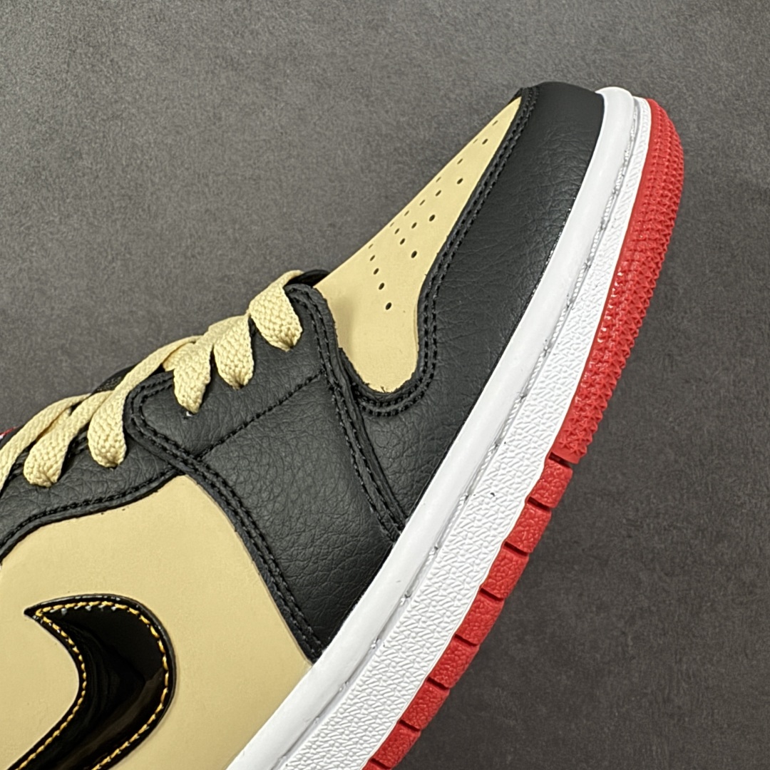 图片[5]-【K版纯原】Air Jordan AJ1 Low 低帮 黑棕 HQ2016-200 全新流水线出品 市场第二梯队最强版 全部原鞋开发 原楦原纸板开发 全鞋电脑针车 原厂内置全掌气垫 原盒内在原标 唯一Zp原版鞋带绑法 免检产品 全新2022版型 全头层皮料 完美零毛边处理 原厂配置全掌气垫 价格定位良心 新配色陆续出货 尺码：36 36.5 37.5 38 38.5 39 40 40.5 41 42 42.5 43 44 44.5 45-选品中心