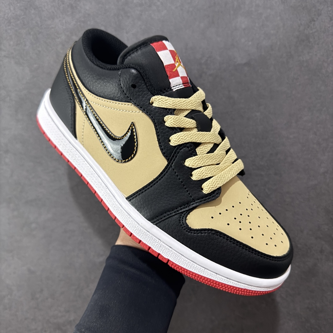 图片[3]-【K版纯原】Air Jordan AJ1 Low 低帮 黑棕 HQ2016-200 全新流水线出品 市场第二梯队最强版 全部原鞋开发 原楦原纸板开发 全鞋电脑针车 原厂内置全掌气垫 原盒内在原标 唯一Zp原版鞋带绑法 免检产品 全新2022版型 全头层皮料 完美零毛边处理 原厂配置全掌气垫 价格定位良心 新配色陆续出货 尺码：36 36.5 37.5 38 38.5 39 40 40.5 41 42 42.5 43 44 44.5 45-选品中心