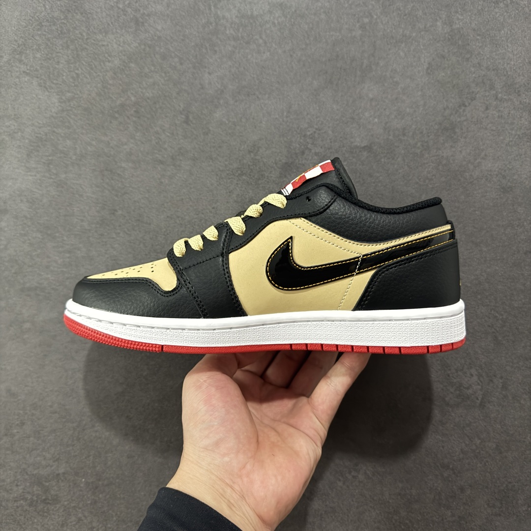 图片[2]-【K版纯原】Air Jordan AJ1 Low 低帮 黑棕 HQ2016-200 全新流水线出品 市场第二梯队最强版 全部原鞋开发 原楦原纸板开发 全鞋电脑针车 原厂内置全掌气垫 原盒内在原标 唯一Zp原版鞋带绑法 免检产品 全新2022版型 全头层皮料 完美零毛边处理 原厂配置全掌气垫 价格定位良心 新配色陆续出货 尺码：36 36.5 37.5 38 38.5 39 40 40.5 41 42 42.5 43 44 44.5 45-选品中心