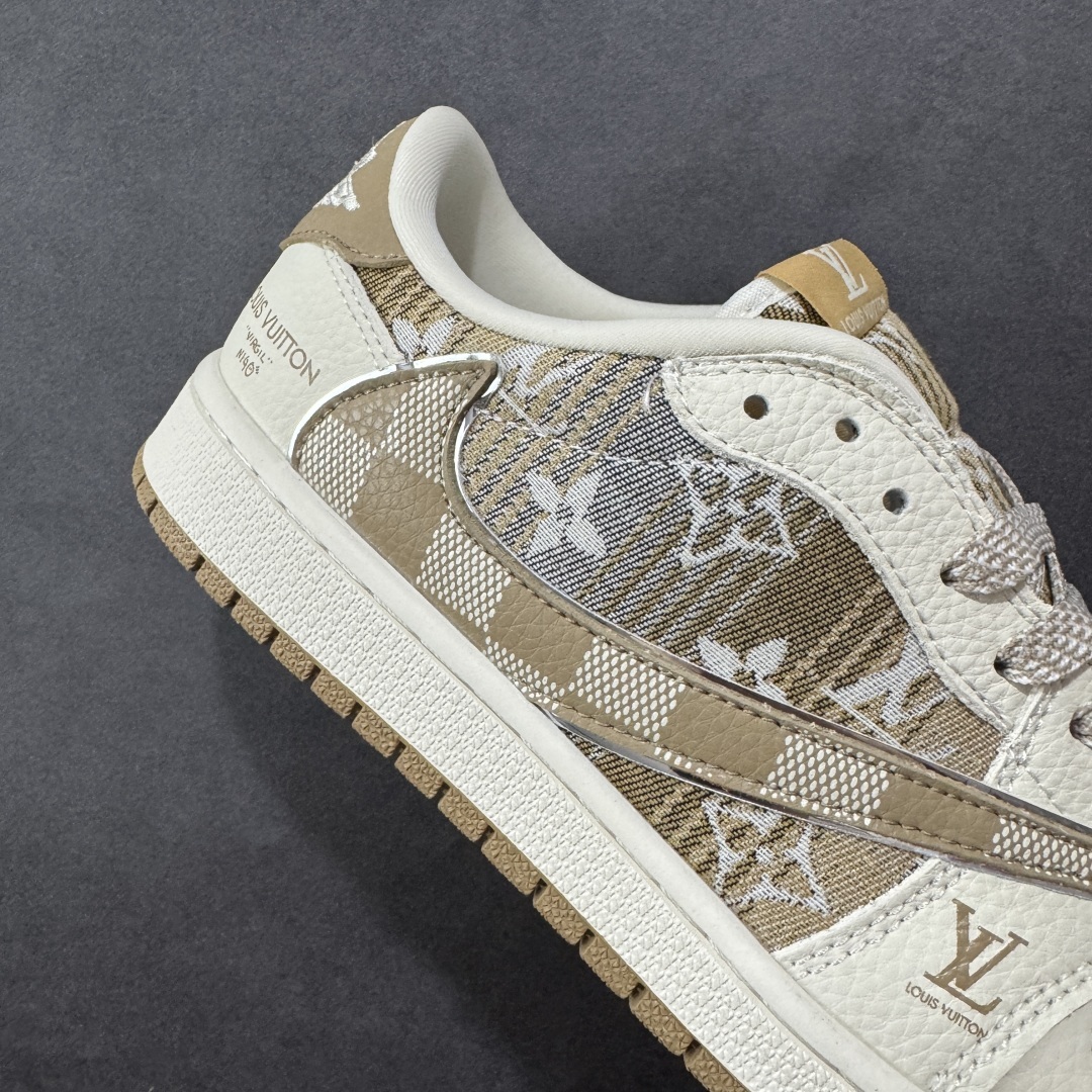 【纯原】Louis Vuitton x Travis Scott x Air Jordan 1 Low