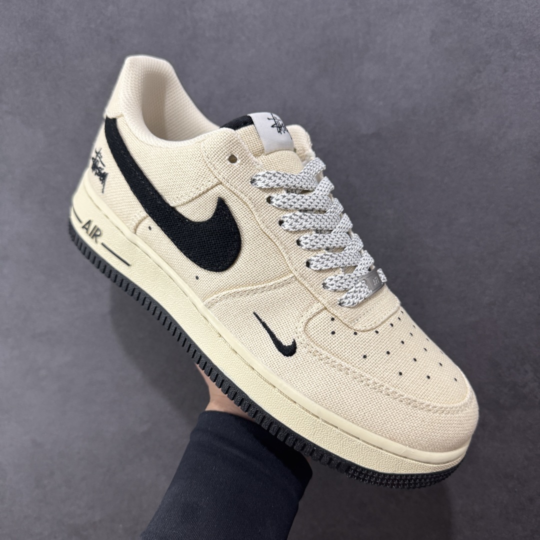 【纯原】Stussy x Nike Air Force 1 Low 斯图西 x 耐克 空军一号 低帮 联