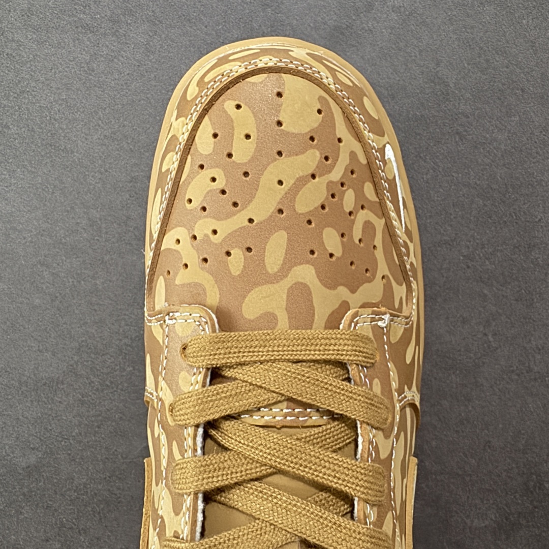 【纯原】Bape x Nike Dunk SB Low Bpae猿人头 x 耐克 SB 低帮 联名小麦 