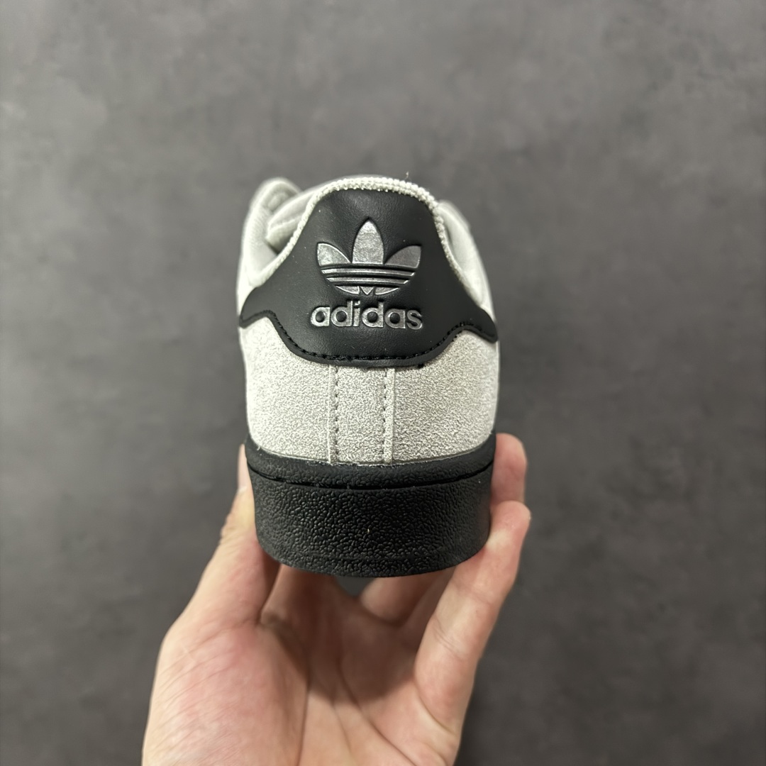 【纯原】Adidas Originals Superstar 白灰色专柜同步配色经典贝壳头系列全配色原鞋