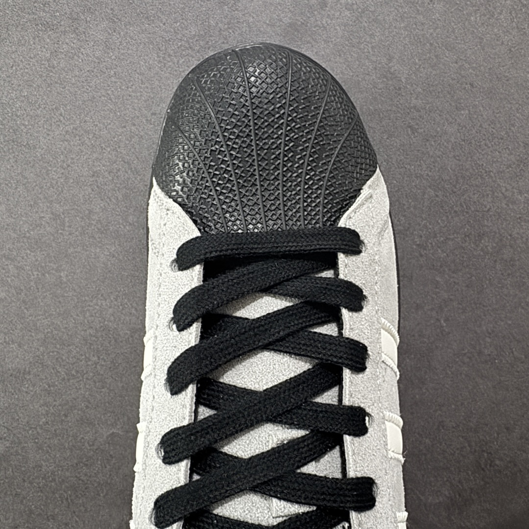 【纯原】Adidas Originals Superstar 白灰色专柜同步配色经典贝壳头系列全配色原鞋