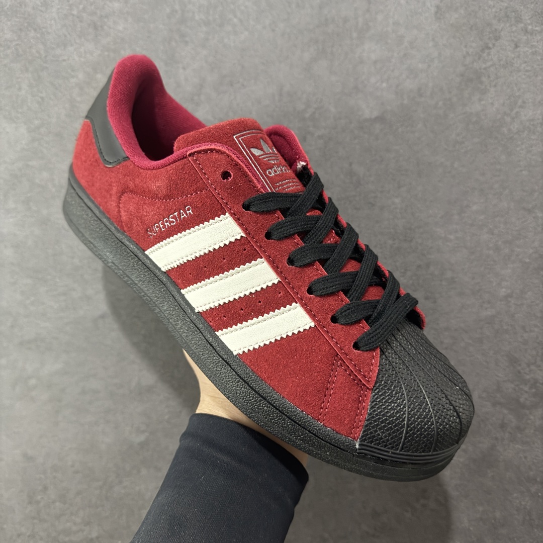 【纯原】Adidas Originals Superstar 白灰色专柜同步配色经典贝壳头系列全配色原鞋