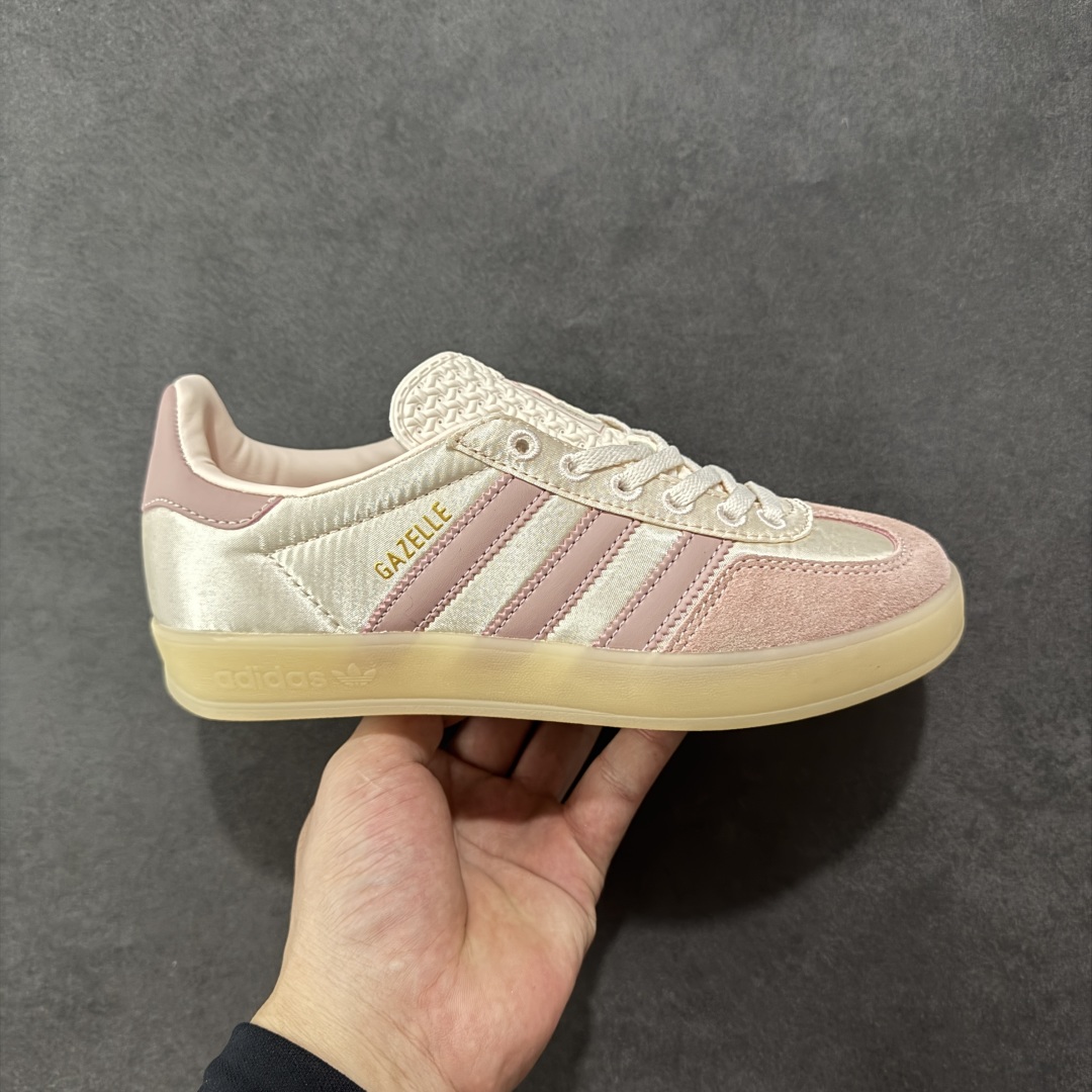 【纯原】AD Gazelle Indoor Trainers 羚羊内训系列低帮复古百搭休闲运动德训风板鞋
