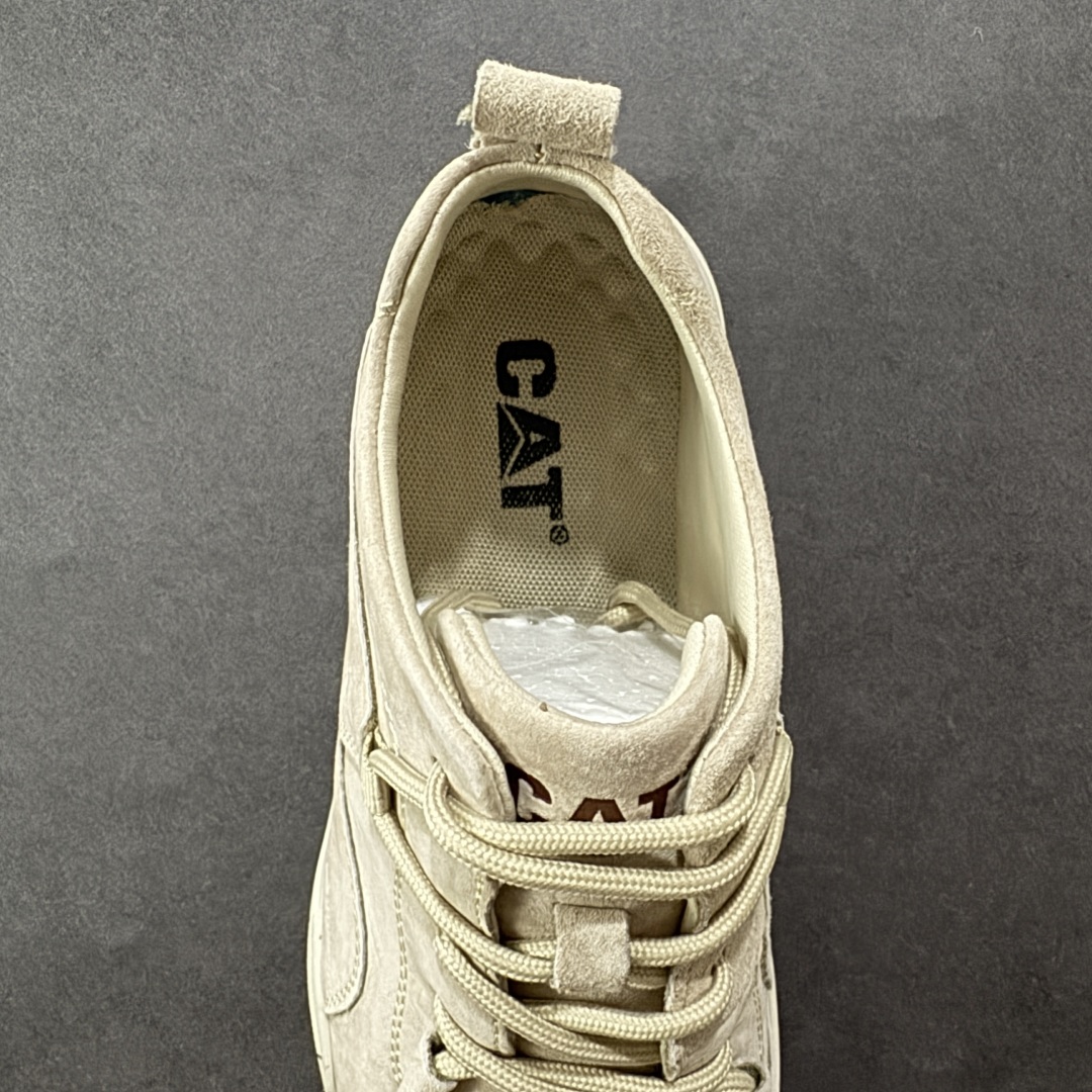 【纯原】CAT/卡特 硬汉推土机品牌经典百搭户外低帮休闲工装靴 官网常年主打款 全鞋真牛皮材料 大底到五